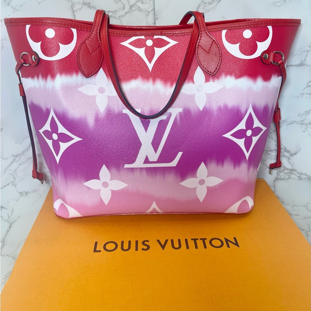 LOUIS VUITTON Limited Edition Neverfull Escale MM - Picture 2 of 16